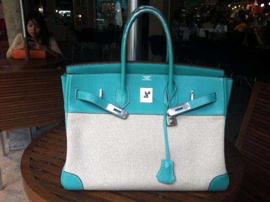 turquoise birkin